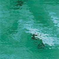 Oceanside 523-2 W-F Teal groen 30x25 cm