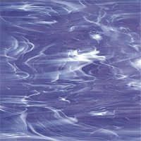 Oceanside 843-92 S-F Licht Druif Blauw/Wit 30x30 cm
