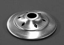 Lampekapdeksel met ruit 11,6 cm