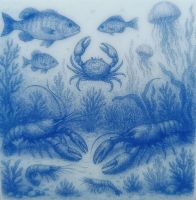 Zeebodem 2 - 10x10 cm